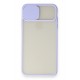 Newface iPhone XS Max Kılıf Palm Buzlu Kamera Sürgülü Silikon - Lila Newface iPhone XS Max Kılıf Palm Buzlu Kamera Sürgülü Silikon - Lila
