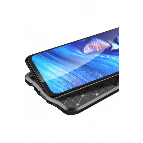 Newface Xiaomi Redmi Note 10S Kılıf Focus Derili Silikon - Kırmızı Newface Xiaomi Redmi Note 10S Kılıf Focus Derili Silikon - Kırmızı