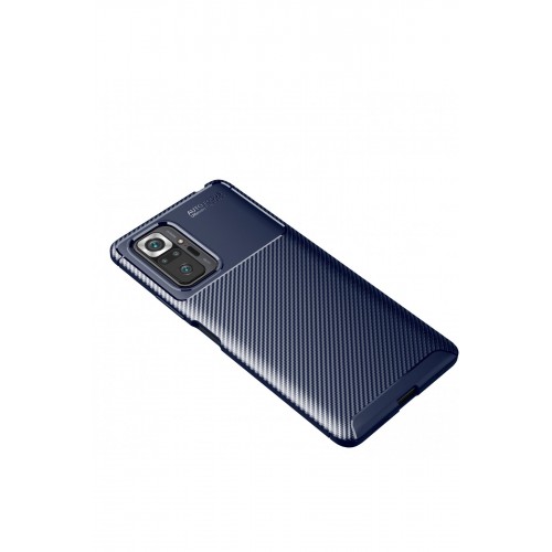 Newface Xiaomi Redmi Note 10 Pro Kılıf Focus Karbon Silikon - Lacivert Newface Xiaomi Redmi Note 10 Pro Kılıf Focus Karbon Silikon - Lacivert