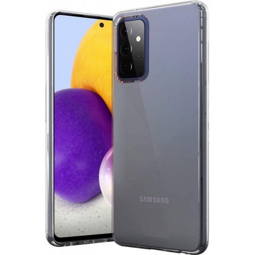 Newface Samsung Galaxy A72 Kılıf Lüx Şeffaf Silikon Newface Samsung Galaxy A72 Kılıf Lüx Şeffaf Silikon