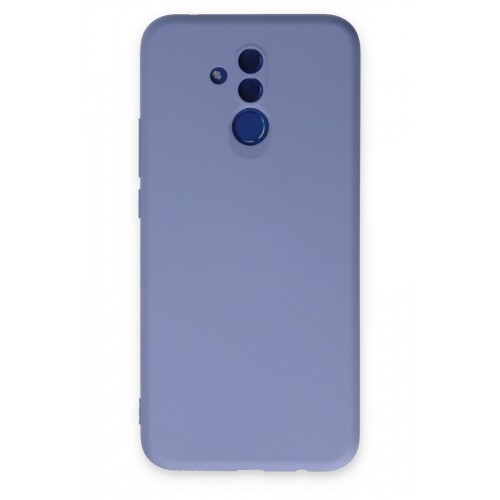 Newface Huawei Mate 20 Lite Kılıf Nano içi Kadife Silikon - Lila Newface Huawei Mate 20 Lite Kılıf Nano içi Kadife Silikon - Lila