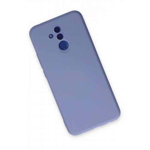 Newface Huawei Mate 20 Lite Kılıf Nano içi Kadife Silikon - Lila Newface Huawei Mate 20 Lite Kılıf Nano içi Kadife Silikon - Lila