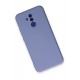 Newface Huawei Mate 20 Lite Kılıf Nano içi Kadife Silikon - Lila Newface Huawei Mate 20 Lite Kılıf Nano içi Kadife Silikon - Lila