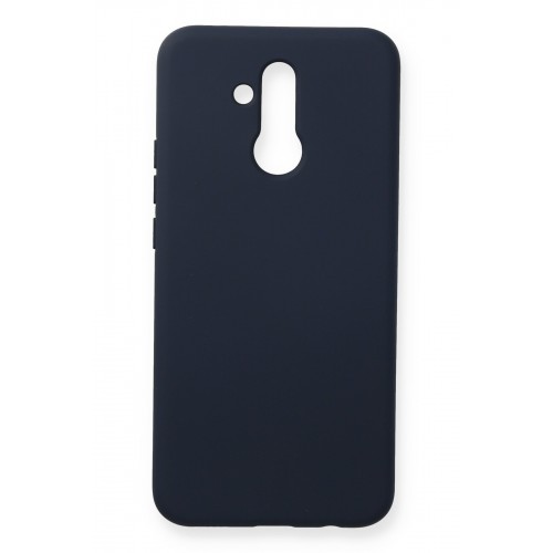Newface Huawei Mate 20 Lite Kılıf Nano içi Kadife Silikon - Lacivert Newface Huawei Mate 20 Lite Kılıf Nano içi Kadife Silikon - Lacivert