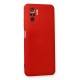 Newface Xiaomi Redmi Note 10 Kılıf Nano içi Kadife Silikon - Kırmızı Newface Xiaomi Redmi Note 10 Kılıf Nano içi Kadife Silikon - Kırmızı