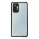Newface Xiaomi Redmi Note 10 Pro Kılıf Miami Şeffaf Silikon  - Siyah