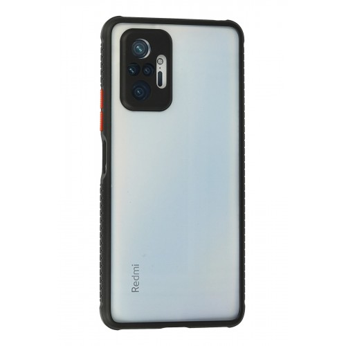 Newface Xiaomi Redmi Note 10 Pro Kılıf Miami Şeffaf Silikon - Siyah Newface Xiaomi Redmi Note 10 Pro Kılıf Miami Şeffaf Silikon - Siyah