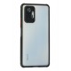 Newface Xiaomi Redmi Note 10 Pro Kılıf Miami Şeffaf Silikon  - Siyah