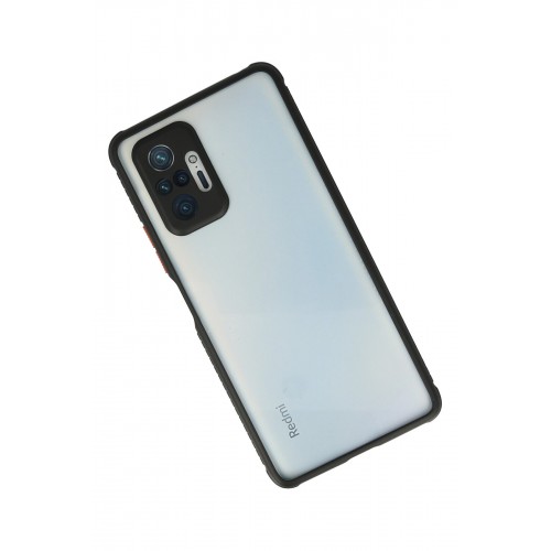 Newface Xiaomi Redmi Note 10 Pro Kılıf Miami Şeffaf Silikon - Siyah Newface Xiaomi Redmi Note 10 Pro Kılıf Miami Şeffaf Silikon - Siyah