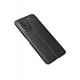 Newface Xiaomi Redmi K40 Kılıf Focus Derili Silikon - Siyah Newface Xiaomi Redmi K40 Kılıf Focus Derili Silikon - Siyah