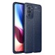 Newface Xiaomi Redmi K40 Kılıf Focus Derili Silikon - Lacivert