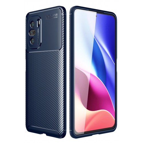 Newface Xiaomi Redmi K40 Pro Kılıf Focus Karbon Silikon - Lacivert Newface Xiaomi Redmi K40 Pro Kılıf Focus Karbon Silikon - Lacivert