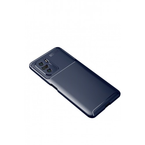 Newface Xiaomi Redmi K40 Pro Kılıf Focus Karbon Silikon - Lacivert Newface Xiaomi Redmi K40 Pro Kılıf Focus Karbon Silikon - Lacivert