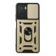 Newface Xiaomi Redmi K40 Pro Kılıf Pars Lens Yüzüklü Silikon - Gold Newface Xiaomi Redmi K40 Pro Kılıf Pars Lens Yüzüklü Silikon - Gold