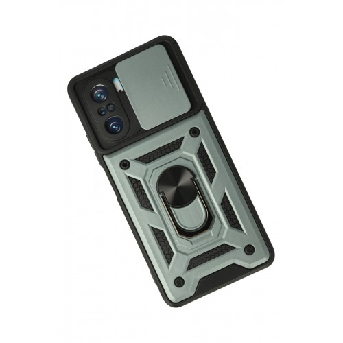 Newface Xiaomi Redmi K40 Pro Kılıf Pars Lens Yüzüklü Silikon - Yeşil Newface Xiaomi Redmi K40 Pro Kılıf Pars Lens Yüzüklü Silikon - Yeşil