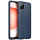 Newface Samsung Galaxy M12 Kılıf Focus Derili Silikon - Lacivert Newface Samsung Galaxy M12 Kılıf Focus Derili Silikon - Lacivert