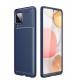 Newface Samsung Galaxy M12 Kılıf Focus Karbon Silikon - Lacivert Newface Samsung Galaxy M12 Kılıf Focus Karbon Silikon - Lacivert