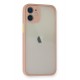 Newface iPhone 12 Kılıf Montreal Silikon Kapak - Pembe Newface iPhone 12 Kılıf Montreal Silikon Kapak - Pembe