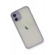 Newface iPhone 12 Kılıf Montreal Silikon Kapak - Mor Newface iPhone 12 Kılıf Montreal Silikon Kapak - Mor