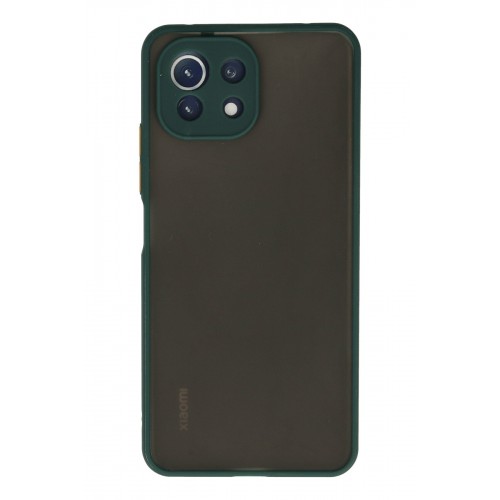 Newface Xiaomi Mİ 11 Lite Kılıf Montreal Silikon Kapak - Yeşil Newface Xiaomi Mİ 11 Lite Kılıf Montreal Silikon Kapak - Yeşil