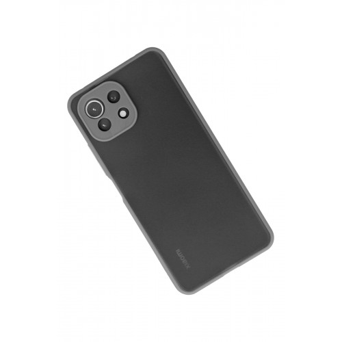 Newface Xiaomi Mİ 11 Lite Kılıf Montreal Silikon Kapak - Gri Newface Xiaomi Mİ 11 Lite Kılıf Montreal Silikon Kapak - Gri