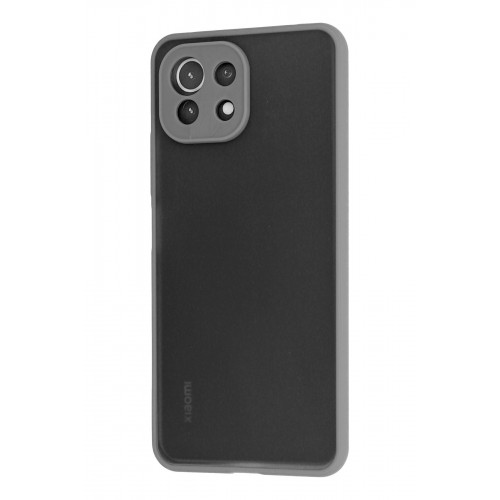 Newface Xiaomi Mİ 11 Lite Kılıf Montreal Silikon Kapak - Gri Newface Xiaomi Mİ 11 Lite Kılıf Montreal Silikon Kapak - Gri