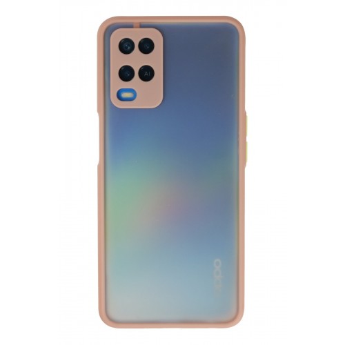 Newface Oppo A54 4G Kılıf Montreal Silikon Kapak - Pembe Newface Oppo A54 4G Kılıf Montreal Silikon Kapak - Pembe