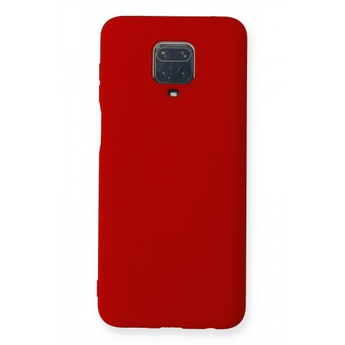Newface Xiaomi Redmi Note 9S Kılıf Nano içi Kadife Silikon - Kırmızı Newface Xiaomi Redmi Note 9S Kılıf Nano içi Kadife Silikon - Kırmızı