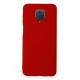 Newface Xiaomi Redmi Note 9S Kılıf Nano içi Kadife Silikon - Kırmızı Newface Xiaomi Redmi Note 9S Kılıf Nano içi Kadife Silikon - Kırmızı