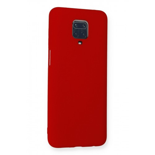 Newface Xiaomi Redmi Note 9S Kılıf Nano içi Kadife Silikon - Kırmızı Newface Xiaomi Redmi Note 9S Kılıf Nano içi Kadife Silikon - Kırmızı