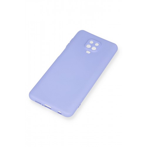 Newface Xiaomi Redmi Note 9S Kılıf Nano içi Kadife Silikon - Lila Newface Xiaomi Redmi Note 9S Kılıf Nano içi Kadife Silikon - Lila