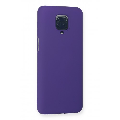 Newface Xiaomi Redmi Note 9S Kılıf Nano içi Kadife Silikon - Mor Newface Xiaomi Redmi Note 9S Kılıf Nano içi Kadife Silikon - Mor