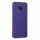 Newface Xiaomi Redmi Note 9S Kılıf Nano içi Kadife Silikon - Mor Newface Xiaomi Redmi Note 9S Kılıf Nano içi Kadife Silikon - Mor