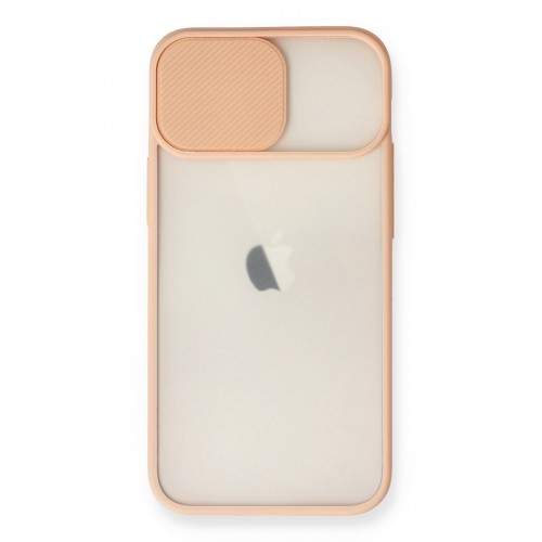 Newface iPhone 11 Kılıf Palm Buzlu Kamera Sürgülü Silikon - Pembe Newface iPhone 11 Kılıf Palm Buzlu Kamera Sürgülü Silikon - Pembe