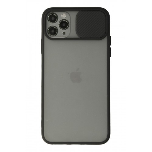 Newface iPhone 11 Pro Kılıf Palm Buzlu Kamera Sürgülü Silikon - Siyah Newface iPhone 11 Pro Kılıf Palm Buzlu Kamera Sürgülü Silikon - Siyah