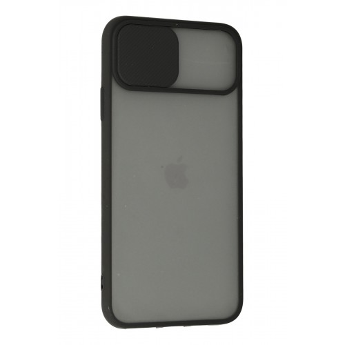 Newface iPhone 11 Pro Kılıf Palm Buzlu Kamera Sürgülü Silikon - Siyah Newface iPhone 11 Pro Kılıf Palm Buzlu Kamera Sürgülü Silikon - Siyah
