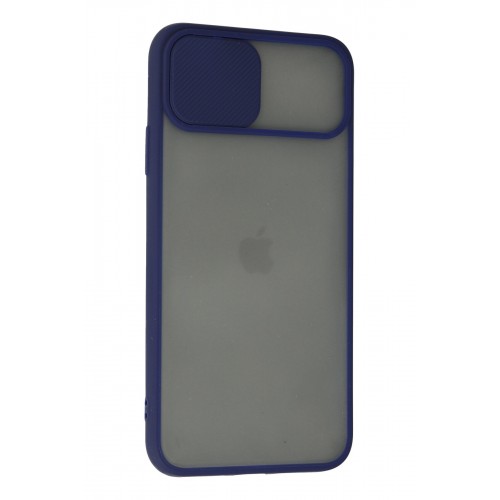 Newface iPhone 11 Pro Kılıf Palm Buzlu Kamera Sürgülü Silikon - Lacivert Newface iPhone 11 Pro Kılıf Palm Buzlu Kamera Sürgülü Silikon - Lacivert