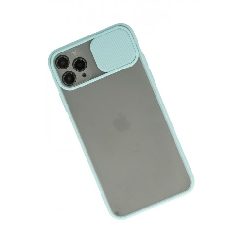 Newface iPhone 11 Pro Kılıf Palm Buzlu Kamera Sürgülü Silikon - Turkuaz Newface iPhone 11 Pro Kılıf Palm Buzlu Kamera Sürgülü Silikon - Turkuaz