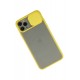 Newface iPhone 11 Pro Max Kılıf Palm Buzlu Kamera Sürgülü Silikon - Sarı Newface iPhone 11 Pro Max Kılıf Palm Buzlu Kamera Sürgülü Silikon - Sarı