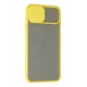 Newface iPhone 11 Pro Max Kılıf Palm Buzlu Kamera Sürgülü Silikon - Sarı Newface iPhone 11 Pro Max Kılıf Palm Buzlu Kamera Sürgülü Silikon - Sarı
