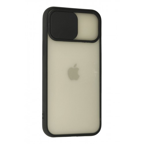 Newface iPhone 12 Pro Kılıf Palm Buzlu Kamera Sürgülü Silikon - Siyah Newface iPhone 12 Pro Kılıf Palm Buzlu Kamera Sürgülü Silikon - Siyah