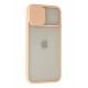 Newface iPhone 12 Pro Max Kılıf Palm Buzlu Kamera Sürgülü Silikon - Pembe Newface iPhone 12 Pro Max Kılıf Palm Buzlu Kamera Sürgülü Silikon - Pembe