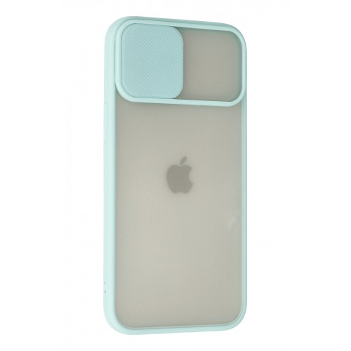Newface iPhone 12 Pro Max Kılıf Palm Buzlu Kamera Sürgülü Silikon - Turkuaz Newface iPhone 12 Pro Max Kılıf Palm Buzlu Kamera Sürgülü Silikon - Turkuaz