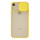 Newface iPhone 7 Kılıf Palm Buzlu Kamera Sürgülü Silikon - Sarı Newface iPhone 7 Kılıf Palm Buzlu Kamera Sürgülü Silikon - Sarı