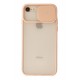 Newface iPhone 7 Kılıf Palm Buzlu Kamera Sürgülü Silikon - Pembe Newface iPhone 7 Kılıf Palm Buzlu Kamera Sürgülü Silikon - Pembe