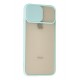 Newface iPhone 7 Kılıf Palm Buzlu Kamera Sürgülü Silikon - Turkuaz Newface iPhone 7 Kılıf Palm Buzlu Kamera Sürgülü Silikon - Turkuaz