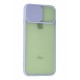 Newface iPhone 8 Kılıf Palm Buzlu Kamera Sürgülü Silikon - Lila Newface iPhone 8 Kılıf Palm Buzlu Kamera Sürgülü Silikon - Lila