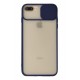 Newface iPhone 7 Plus Kılıf Palm Buzlu Kamera Sürgülü Silikon - Lacivert Newface iPhone 7 Plus Kılıf Palm Buzlu Kamera Sürgülü Silikon - Lacivert