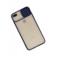 Newface iPhone 7 Plus Kılıf Palm Buzlu Kamera Sürgülü Silikon - Lacivert Newface iPhone 7 Plus Kılıf Palm Buzlu Kamera Sürgülü Silikon - Lacivert