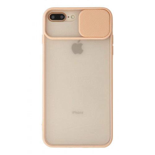 Newface iPhone 7 Plus Kılıf Palm Buzlu Kamera Sürgülü Silikon - Pembe Newface iPhone 7 Plus Kılıf Palm Buzlu Kamera Sürgülü Silikon - Pembe